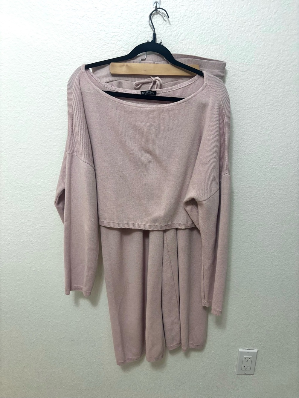 Nasty Gal two piece lounge set